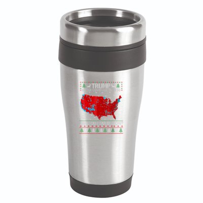 Trump Better Coverage Than 5g Can You Hear Us Now Sweater 16oz Travel Tumbler