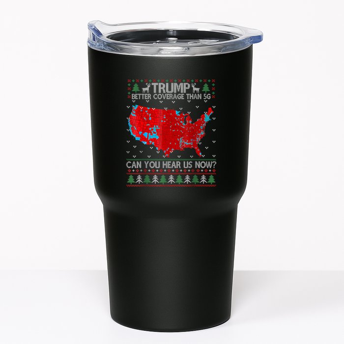 Trump Better Coverage Than 5g Can You Hear Us Now Sweater Tumbler