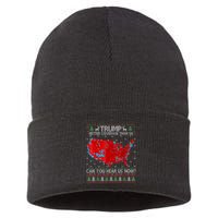 Trump Better Coverage Than 5g Can You Hear Us Now Sweater Sustainable Knit Beanie