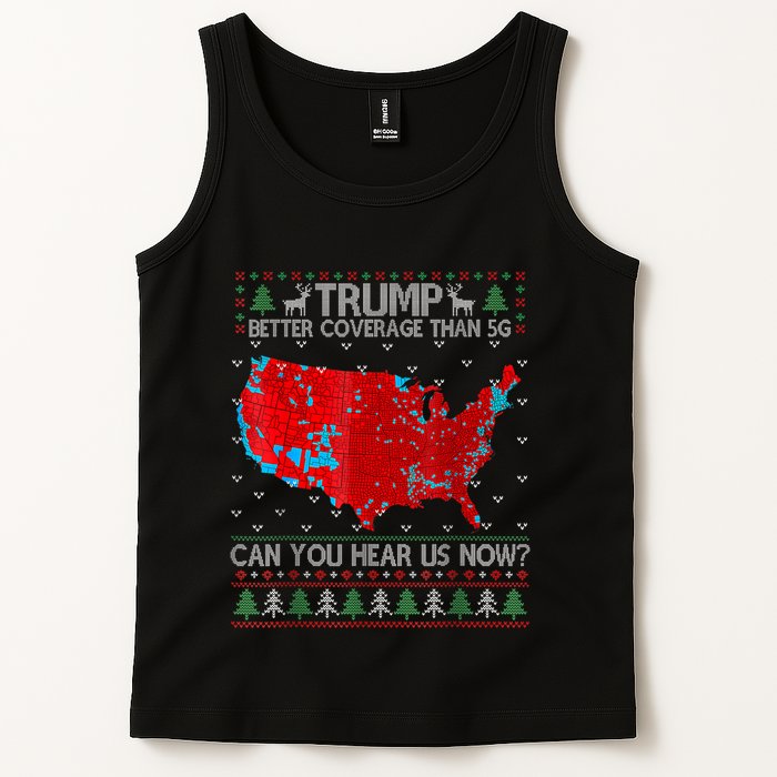 Trump Better Coverage Than 5g Can You Hear Us Now Sweater Tank Top