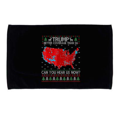 Trump Better Coverage Than 5g Can You Hear Us Now Sweater Microfiber Hand Towel