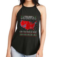 Trump Better Coverage Than 5g Can You Hear Us Now Sweater Women's Perfect Tri Rocker Tank