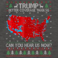 Trump Better Coverage Than 5g Can You Hear Us Now Sweater Vector Backpack