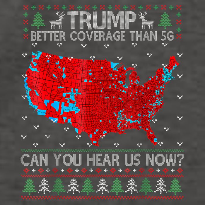 Trump Better Coverage Than 5g Can You Hear Us Now Sweater Vector Backpack