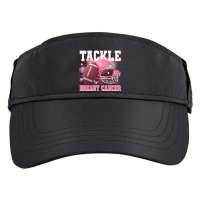 Tackle Breast Cancer Awareness Pink Football Helmet Adult Drive Performance Visor