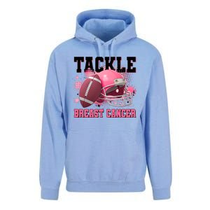 Tackle Breast Cancer Awareness Pink Football Helmet Unisex Surf Hoodie