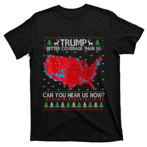 Trump Better Coverage Than 5g Ugly Christmas Sweater Xmas T-Shirt