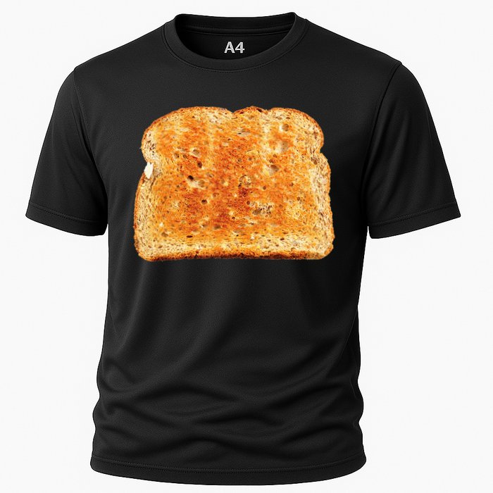 Toast Bread Costume  Funny halloween Cooling Performance Crew T-Shirt
