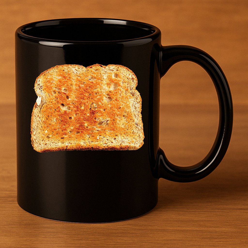 Toast Bread Costume  Funny halloween 11oz C Handle Ceramic Mug