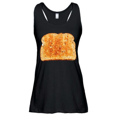 Toast Bread Costume  Funny halloween Ladies Essential Flowy Tank