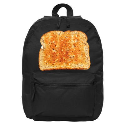 Toast Bread Costume  Funny halloween 16 in Basic Backpack