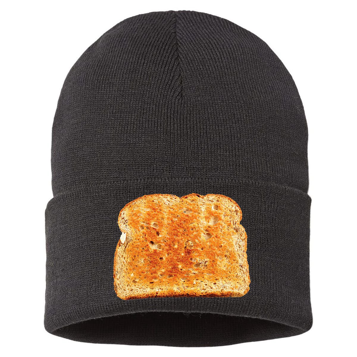 Toast Bread Costume  Funny halloween Sustainable Knit Beanie