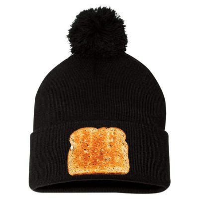 Toast Bread Costume  Funny halloween Pom Pom 12in Knit Beanie