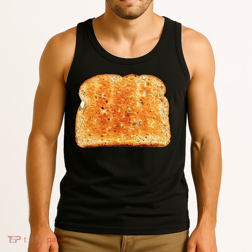 Toast Bread Costume  Funny halloween Tank Top
