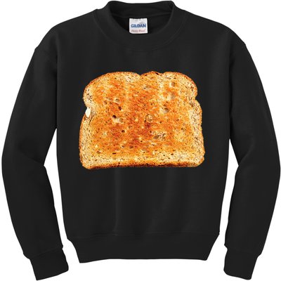 Toast Bread Costume  Funny halloween Kids Sweatshirt