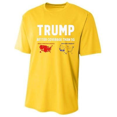 Trump Better Coverage Politics Performance Sprint T-Shirt