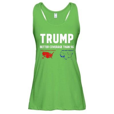 Trump Better Coverage Politics Ladies Essential Flowy Tank