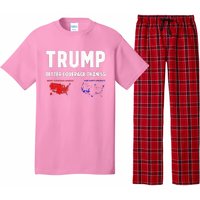 Trump Better Coverage Politics Pajama Set