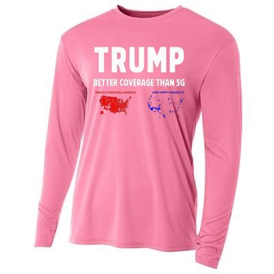 Trump Better Coverage Politics Cooling Performance Long Sleeve Crew