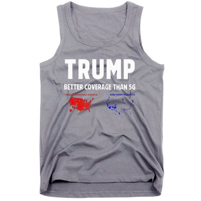 Trump Better Coverage Politics Tank Top