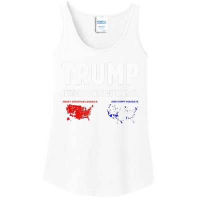 Trump Better Coverage Politics Ladies Essential Tank