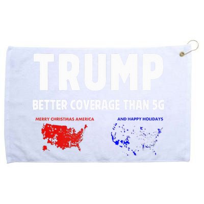 Trump Better Coverage Politics Grommeted Golf Towel