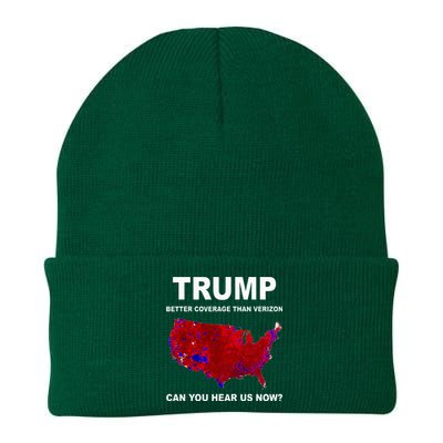 Trump Better Coverage Politics Knit Cap Winter Beanie