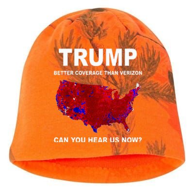 Trump Better Coverage Politics Kati - Camo Knit Beanie