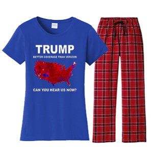 Trump Better Coverage Politics Women's Flannel Pajama Set