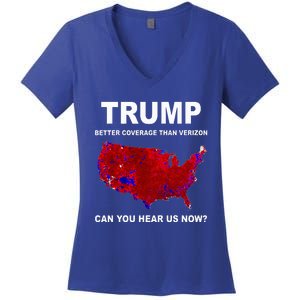 Trump Better Coverage Politics Women's V-Neck T-Shirt