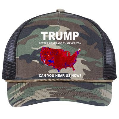 Trump Better Coverage Politics Retro Rope Trucker Hat Cap