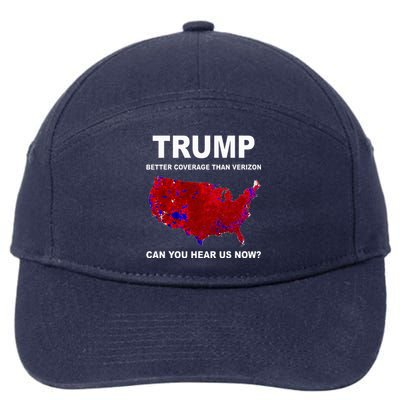 Trump Better Coverage Politics 7-Panel Snapback Hat