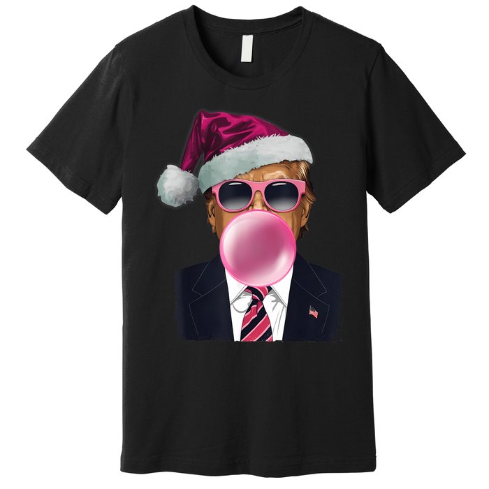 Trump Blowing Christmas Trump Premium T-Shirt