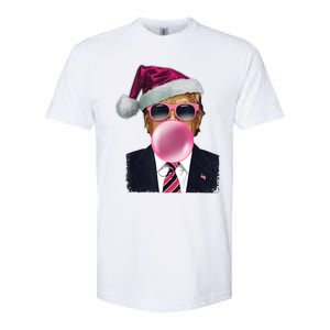 Trump Blowing Christmas Trump Softstyle CVC T-Shirt