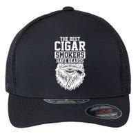 The Best Cigar Smokers Have Beards Cigar Smoker Flexfit Unipanel Trucker Cap