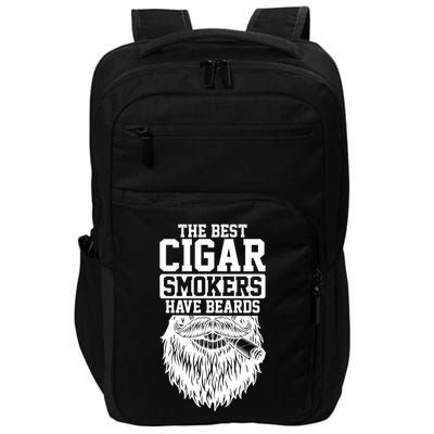 The Best Cigar Smokers Have Beards Cigar Smoker Impact Tech Backpack