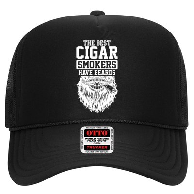 The Best Cigar Smokers Have Beards Cigar Smoker Trucker Hat