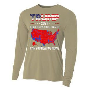 Trump Better Coverage Than 5g Can You Hear Us Now Sweater Cooling Performance Long Sleeve Crew