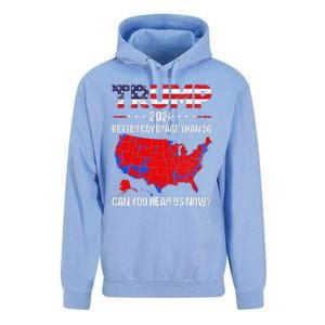 Trump Better Coverage Than 5g Can You Hear Us Now Sweater Unisex Surf Hoodie