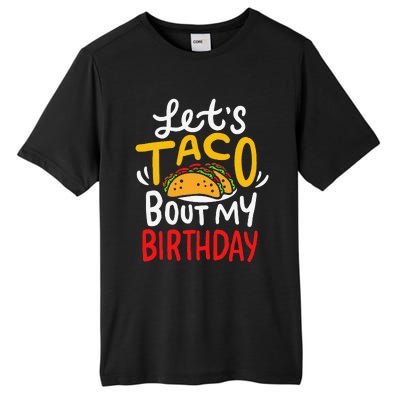 Taco Birthday Cinco De Mayo Gift Tall Fusion ChromaSoft Performance T-Shirt