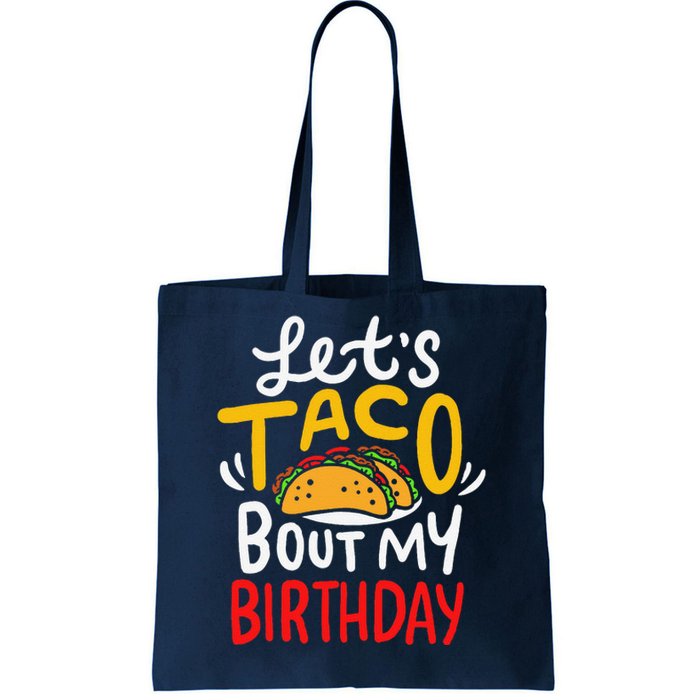 Taco Birthday Cinco De Mayo Gift Tote Bag