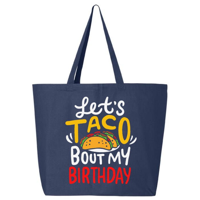 Taco Birthday Cinco De Mayo Gift 25L Jumbo Tote