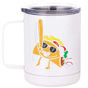 Taco Baseball Cinco De Mayo Mexican Fiesta 12 oz Stainless Steel Tumbler Cup