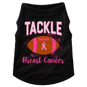 Tackle Breast Cancer Awareness Football Doggie Tank