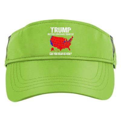 Trump Better Coverage Than 5g Can You Hear Us Now On Back Adult Drive Performance Visor