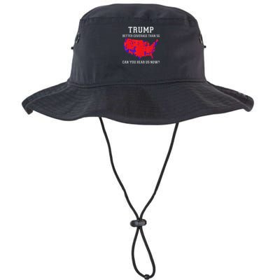Trump Better Coverage Than 5g Can You Hear Us Now Legacy Cool Fit Booney Bucket Hat