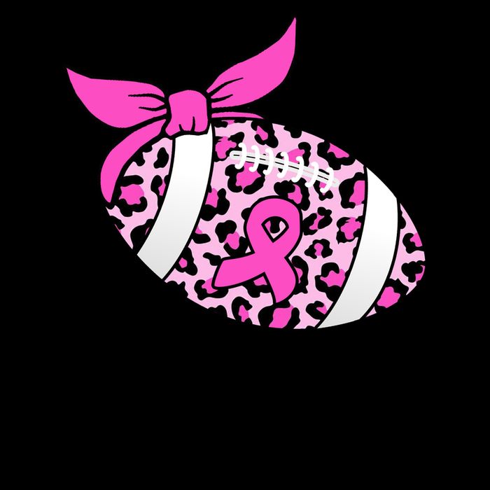 Tackle Breast Cancer Pink Leopard Football Mug