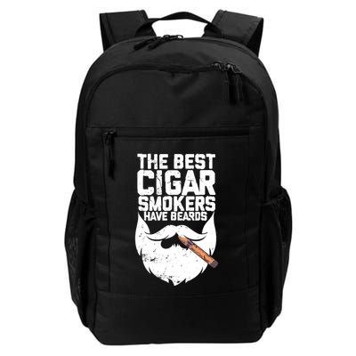 The Best Cigar Smokers Have Beards Cigar Bearded Dad Backpack