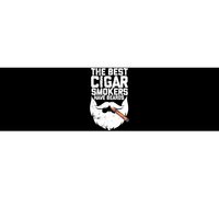 The Best Cigar Smokers Have Beards Cigar Bearded Dad Bumper Sticker