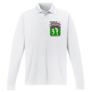 Trump Better Coverage Than Ver!Zon Can You Hear Us Now Performance Long Sleeve Polo